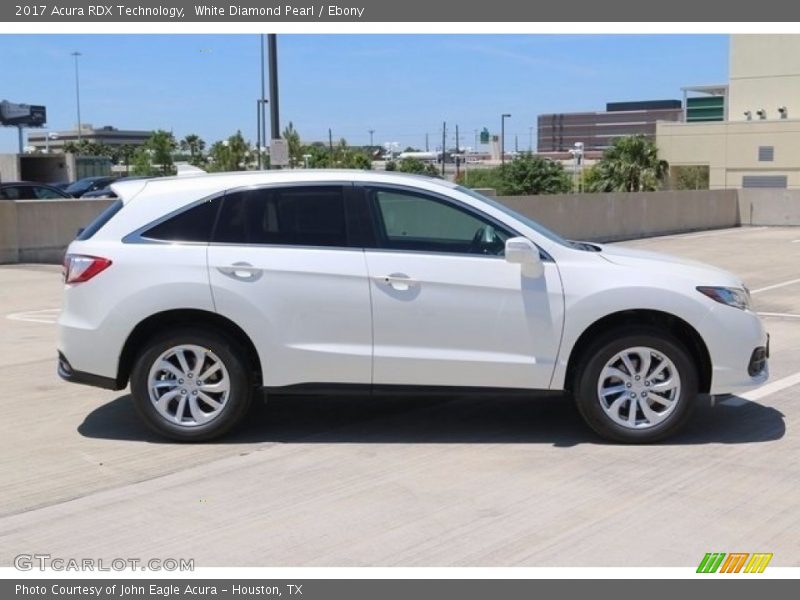 White Diamond Pearl / Ebony 2017 Acura RDX Technology