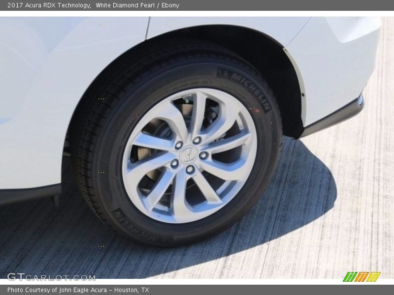 White Diamond Pearl / Ebony 2017 Acura RDX Technology