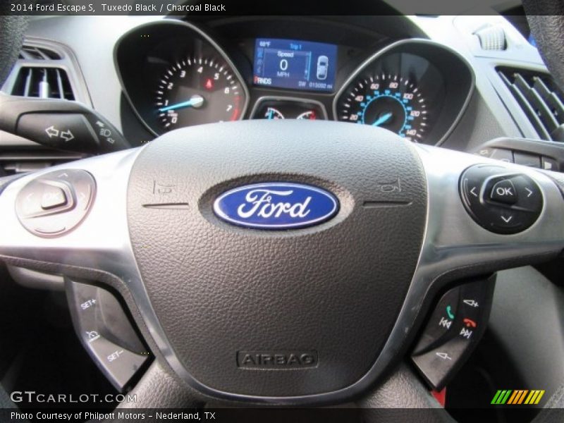 Tuxedo Black / Charcoal Black 2014 Ford Escape S