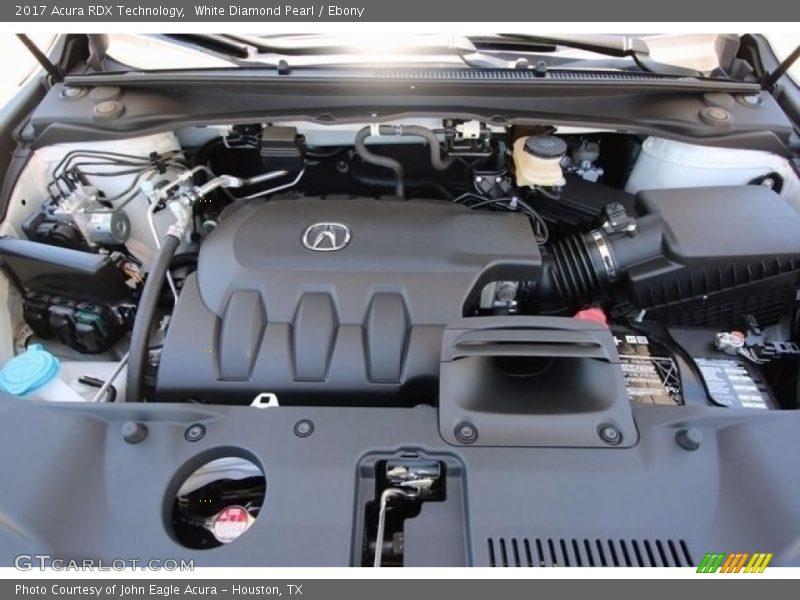 White Diamond Pearl / Ebony 2017 Acura RDX Technology