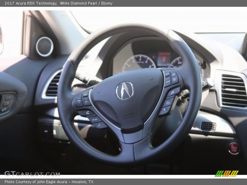 White Diamond Pearl / Ebony 2017 Acura RDX Technology