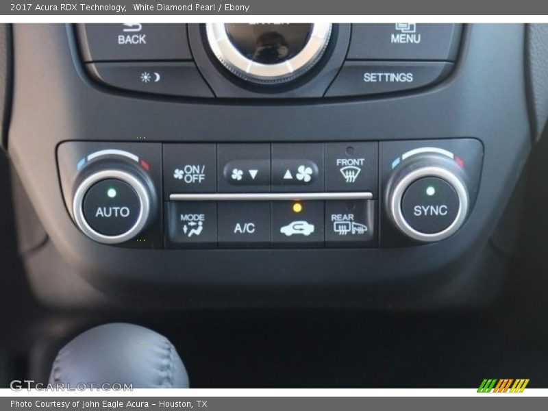 White Diamond Pearl / Ebony 2017 Acura RDX Technology