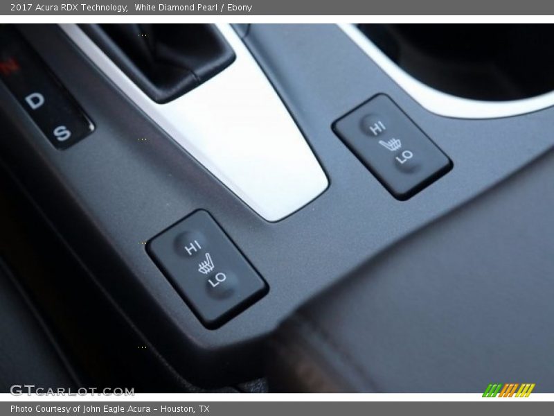 White Diamond Pearl / Ebony 2017 Acura RDX Technology