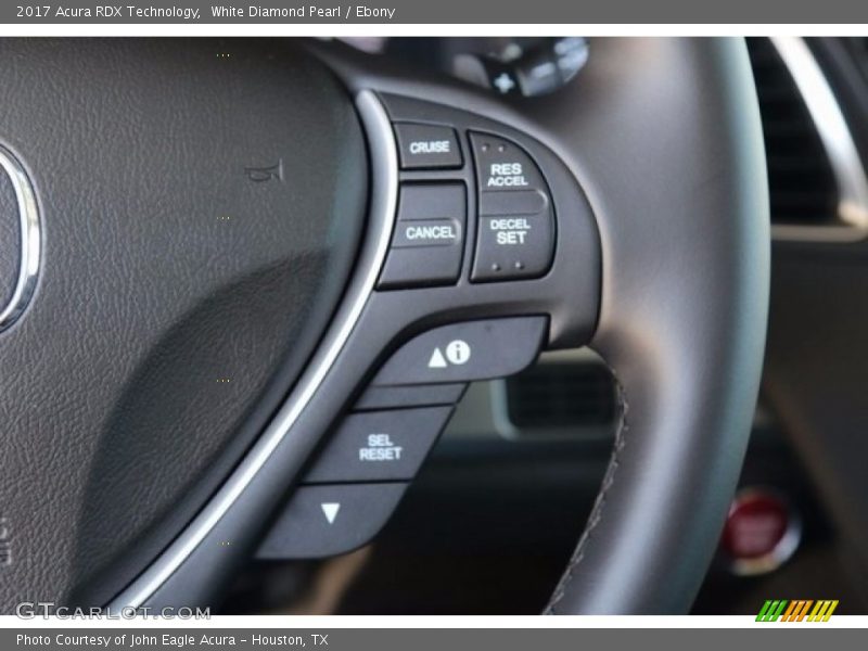 White Diamond Pearl / Ebony 2017 Acura RDX Technology