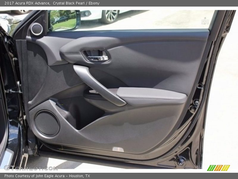 Crystal Black Pearl / Ebony 2017 Acura RDX Advance