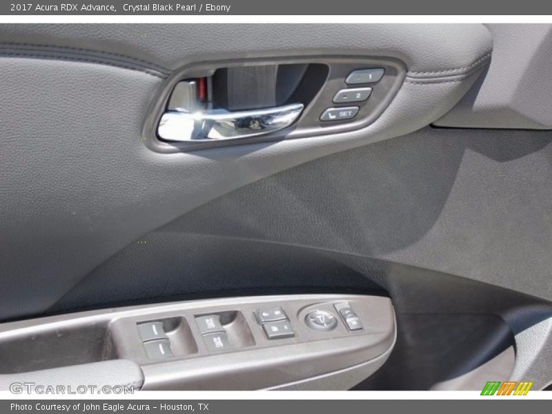 Crystal Black Pearl / Ebony 2017 Acura RDX Advance