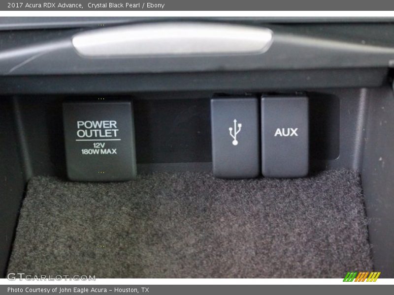 Crystal Black Pearl / Ebony 2017 Acura RDX Advance