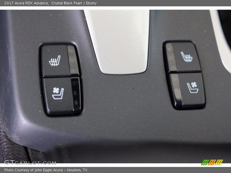 Crystal Black Pearl / Ebony 2017 Acura RDX Advance