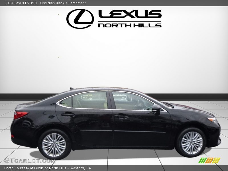 Obsidian Black / Parchment 2014 Lexus ES 350