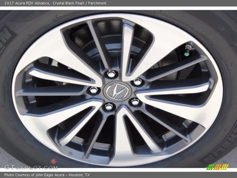 Crystal Black Pearl / Parchment 2017 Acura RDX Advance