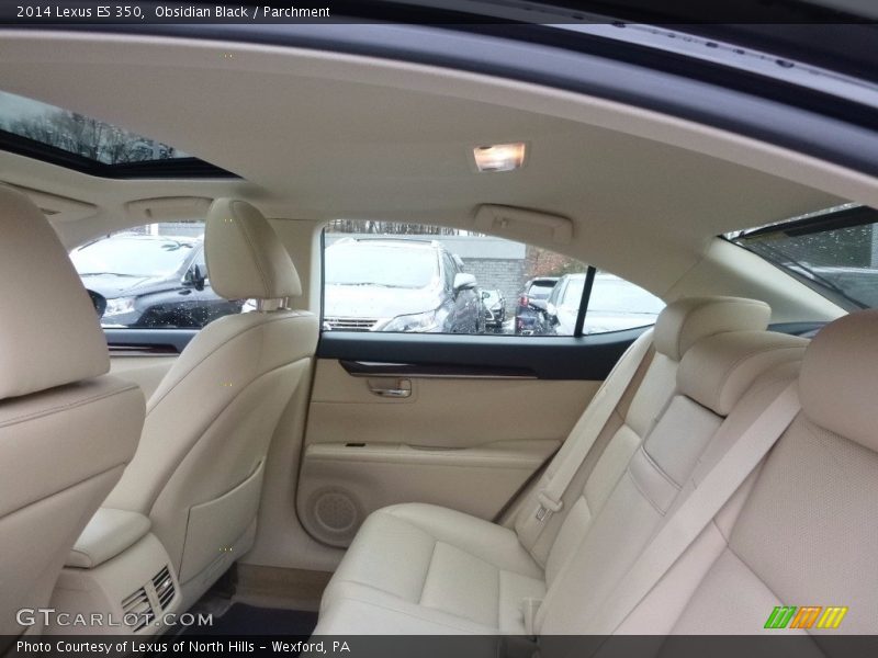 Obsidian Black / Parchment 2014 Lexus ES 350