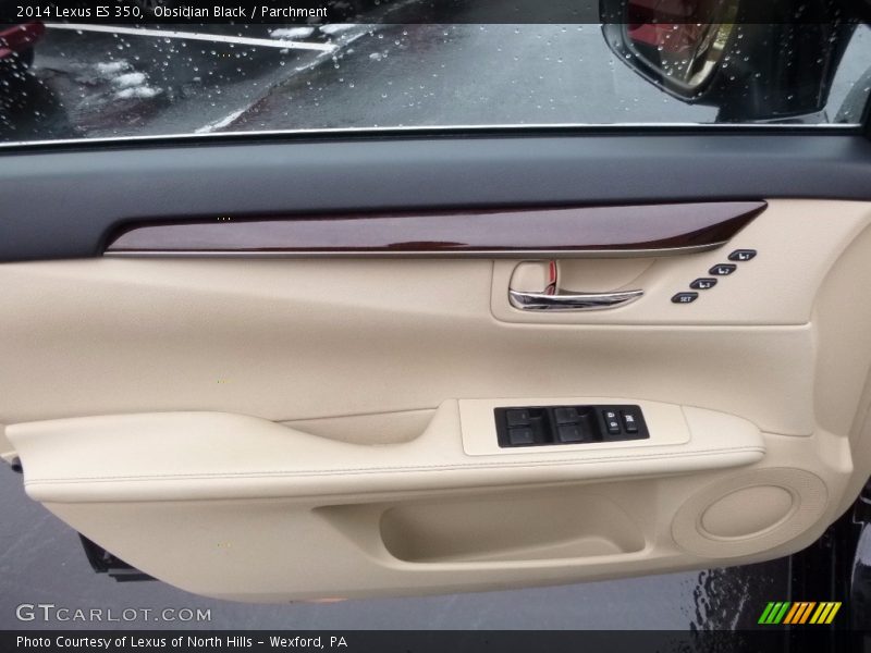 Obsidian Black / Parchment 2014 Lexus ES 350