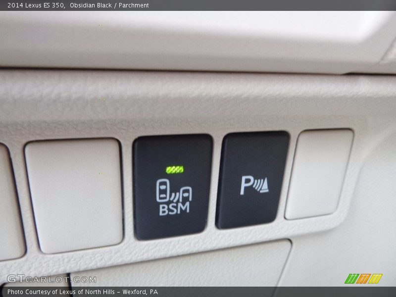 Obsidian Black / Parchment 2014 Lexus ES 350