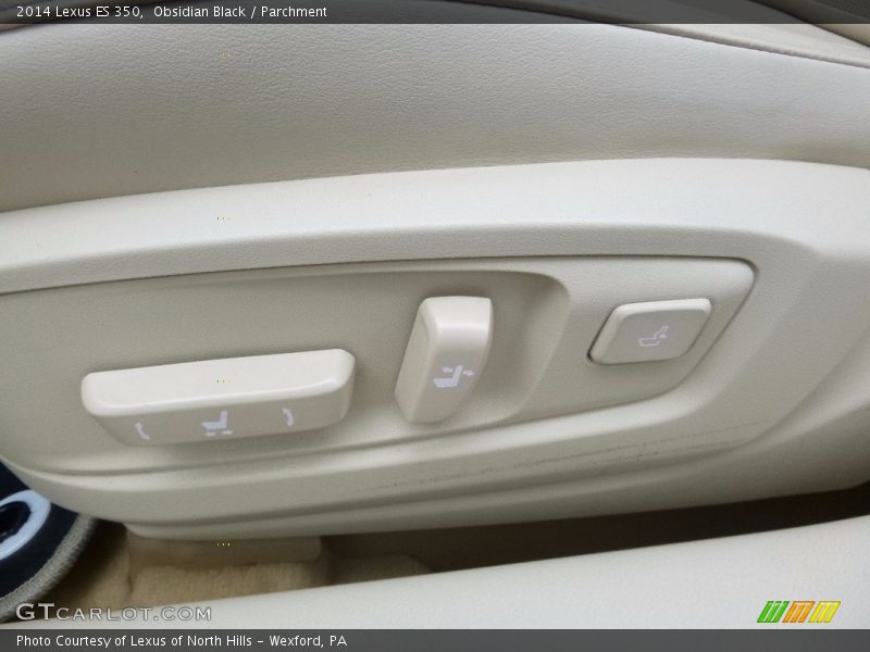 Obsidian Black / Parchment 2014 Lexus ES 350