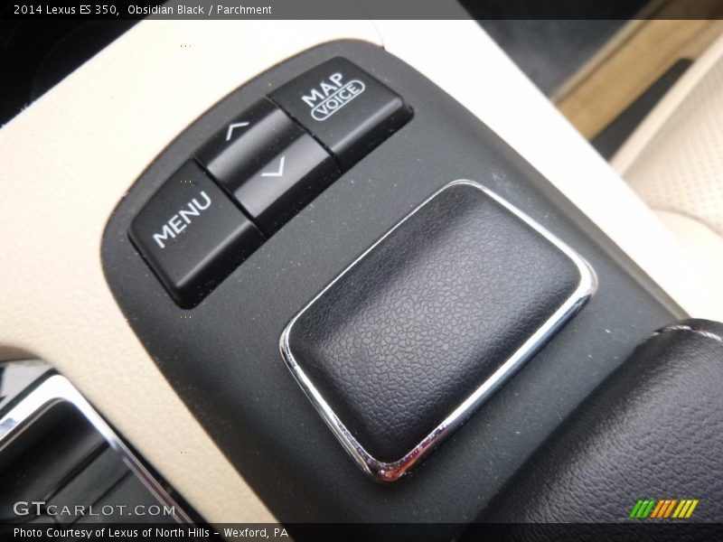 Obsidian Black / Parchment 2014 Lexus ES 350