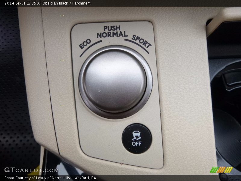 Obsidian Black / Parchment 2014 Lexus ES 350