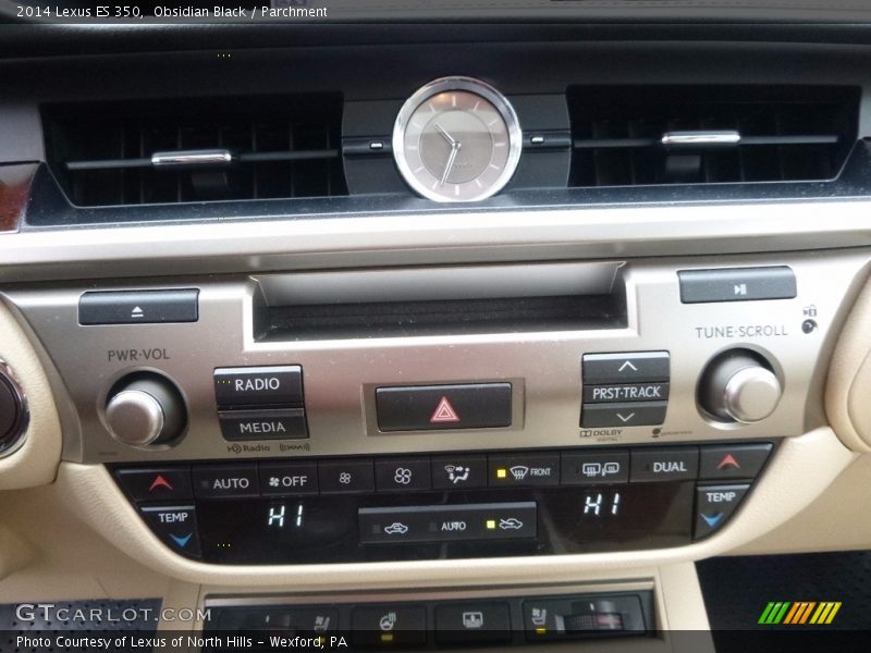 Obsidian Black / Parchment 2014 Lexus ES 350