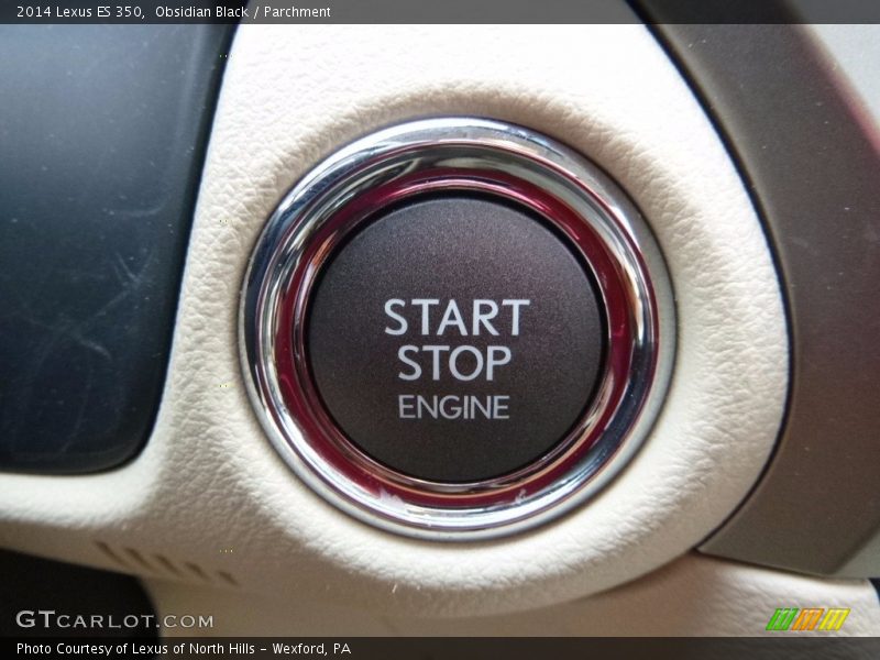 Obsidian Black / Parchment 2014 Lexus ES 350