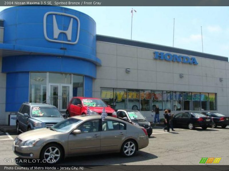 Spirited Bronze / Frost Gray 2004 Nissan Maxima 3.5 SE