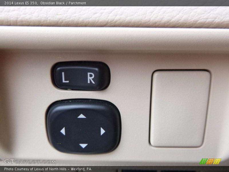 Obsidian Black / Parchment 2014 Lexus ES 350