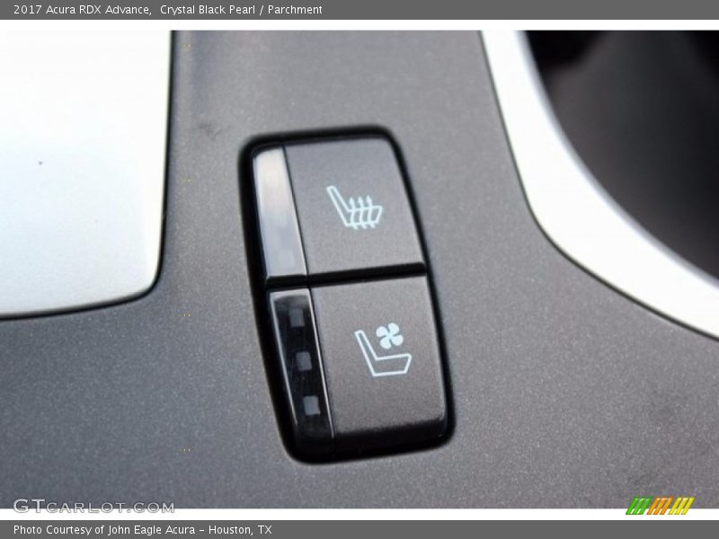 Crystal Black Pearl / Parchment 2017 Acura RDX Advance