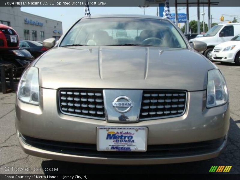Spirited Bronze / Frost Gray 2004 Nissan Maxima 3.5 SE