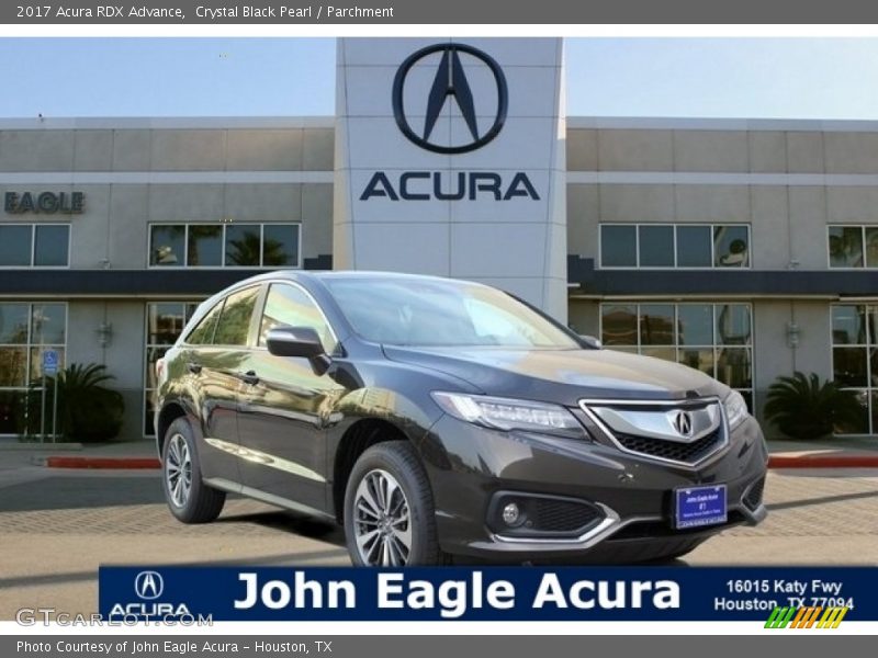 Crystal Black Pearl / Parchment 2017 Acura RDX Advance