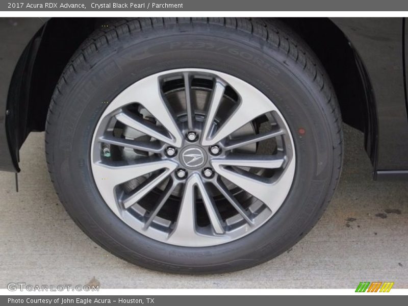 Crystal Black Pearl / Parchment 2017 Acura RDX Advance