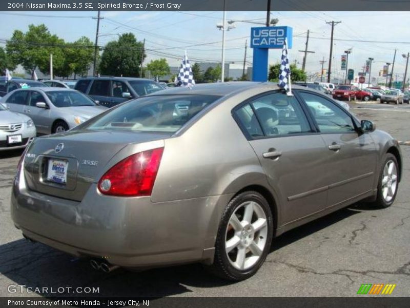 Spirited Bronze / Frost Gray 2004 Nissan Maxima 3.5 SE