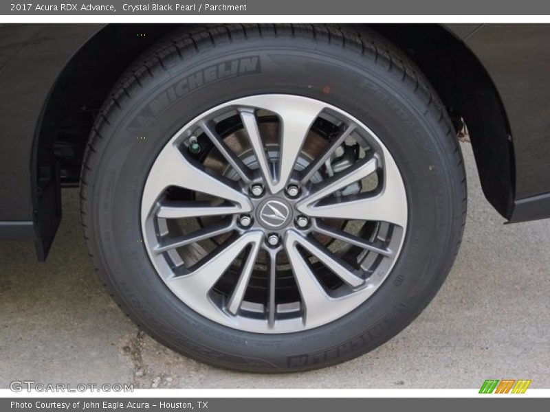 Crystal Black Pearl / Parchment 2017 Acura RDX Advance
