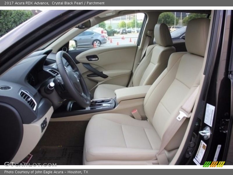 Crystal Black Pearl / Parchment 2017 Acura RDX Advance