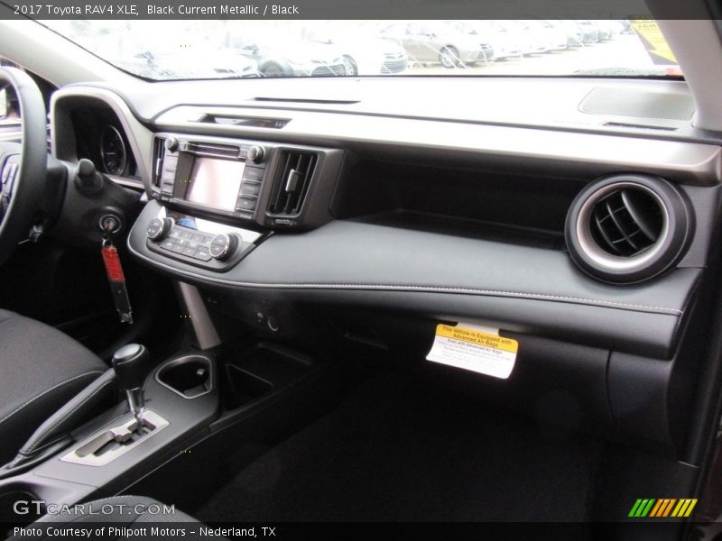 Black Current Metallic / Black 2017 Toyota RAV4 XLE