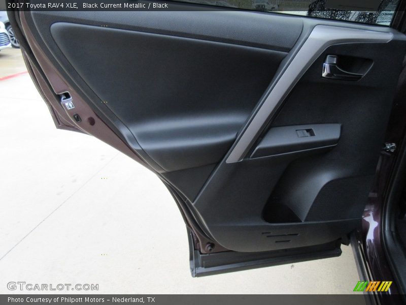 Black Current Metallic / Black 2017 Toyota RAV4 XLE