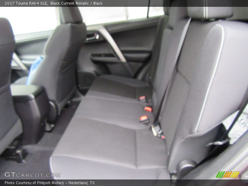 Black Current Metallic / Black 2017 Toyota RAV4 XLE