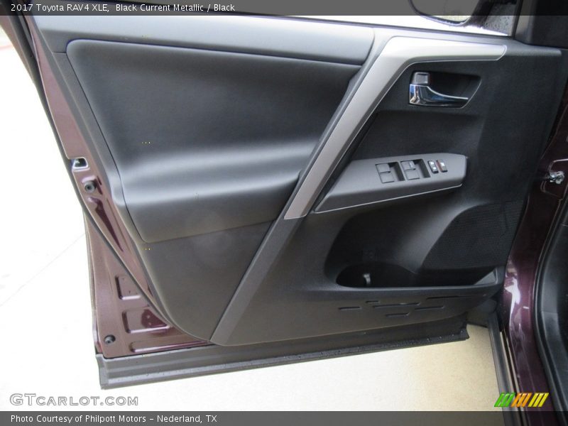 Black Current Metallic / Black 2017 Toyota RAV4 XLE