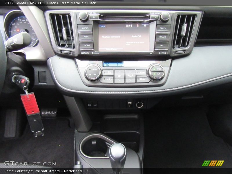 Black Current Metallic / Black 2017 Toyota RAV4 XLE