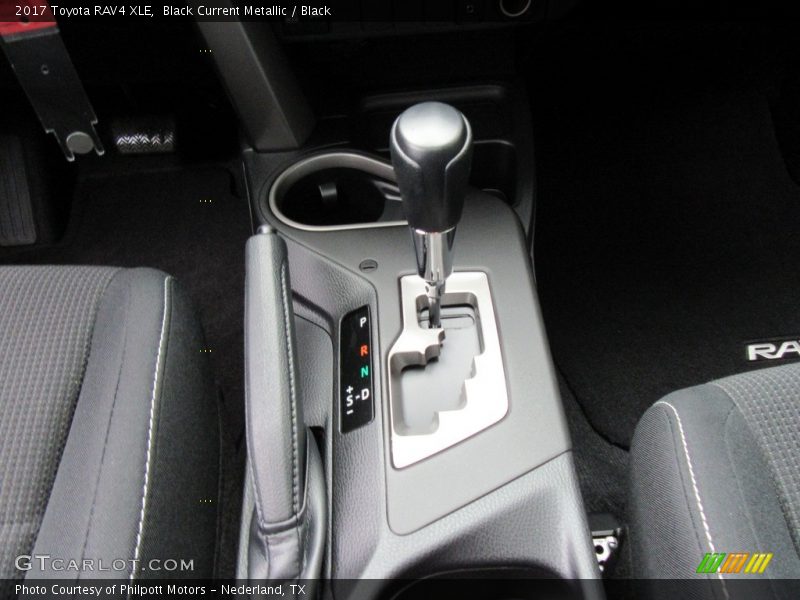 Black Current Metallic / Black 2017 Toyota RAV4 XLE