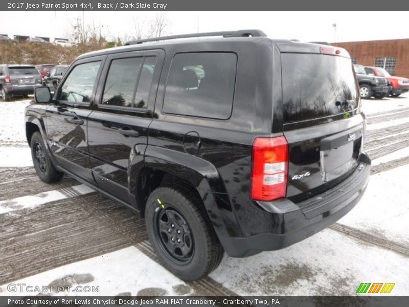 Black / Dark Slate Gray 2017 Jeep Patriot Sport 4x4