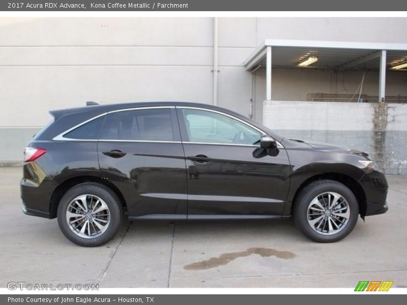 Kona Coffee Metallic / Parchment 2017 Acura RDX Advance