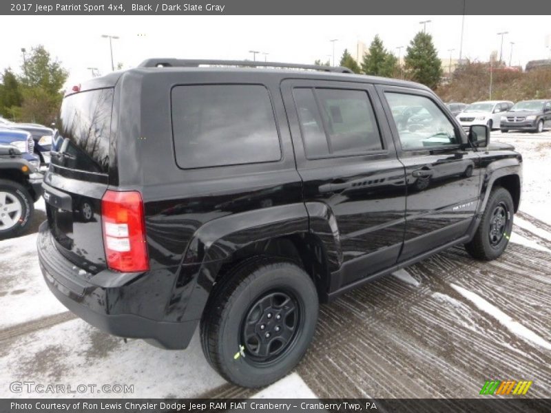 Black / Dark Slate Gray 2017 Jeep Patriot Sport 4x4