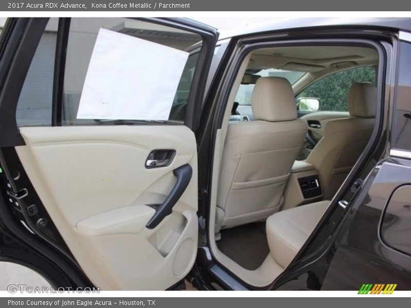 Kona Coffee Metallic / Parchment 2017 Acura RDX Advance
