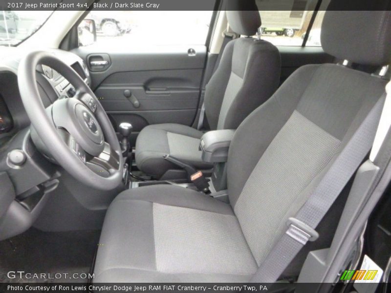 Black / Dark Slate Gray 2017 Jeep Patriot Sport 4x4