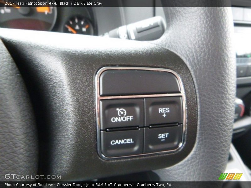 Black / Dark Slate Gray 2017 Jeep Patriot Sport 4x4