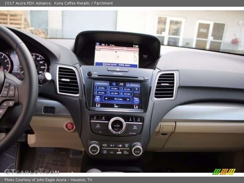 Kona Coffee Metallic / Parchment 2017 Acura RDX Advance