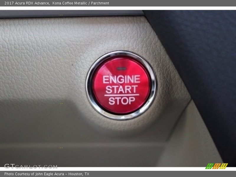 Kona Coffee Metallic / Parchment 2017 Acura RDX Advance