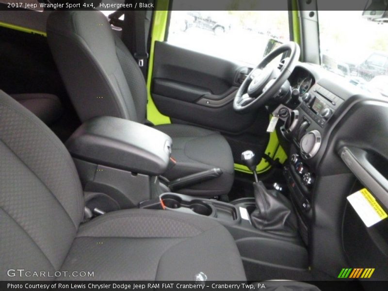 Hypergreen / Black 2017 Jeep Wrangler Sport 4x4
