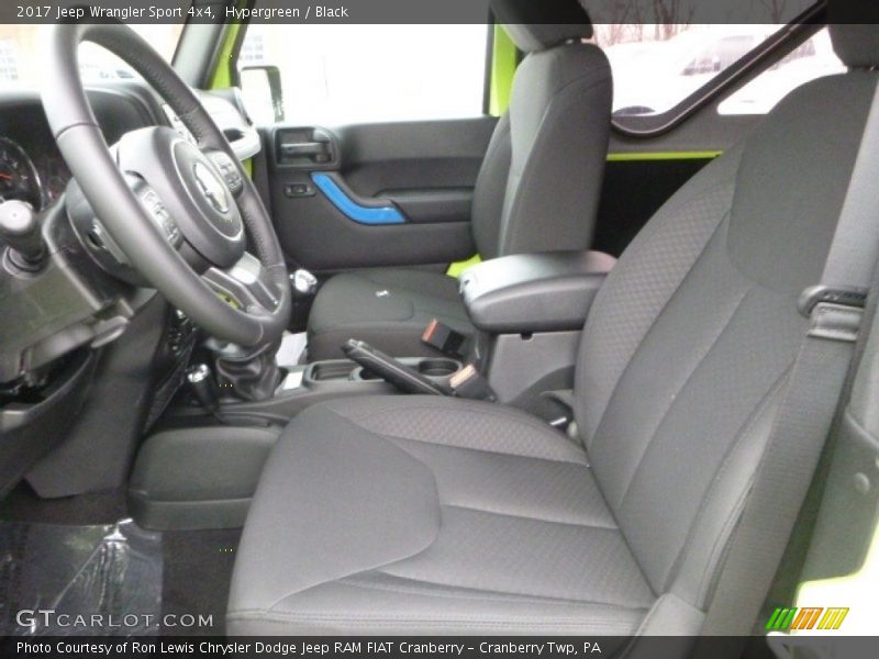 Hypergreen / Black 2017 Jeep Wrangler Sport 4x4