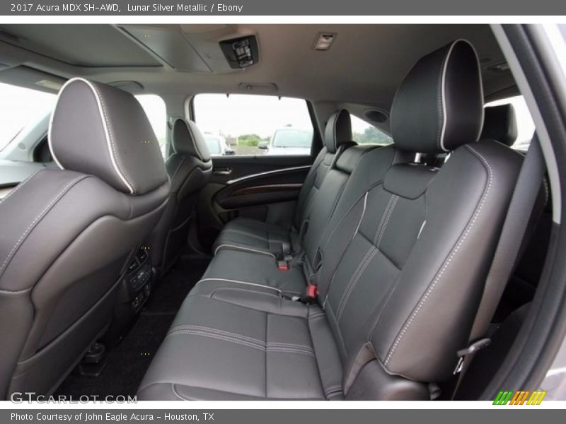 Rear Seat of 2017 MDX SH-AWD