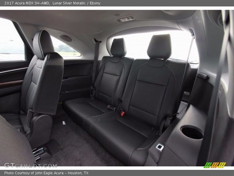 Rear Seat of 2017 MDX SH-AWD