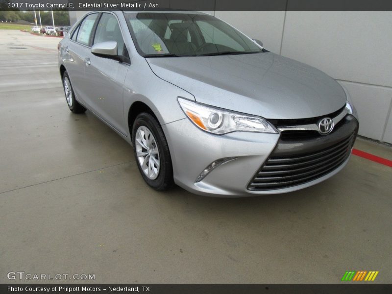 Celestial Silver Metallic / Ash 2017 Toyota Camry LE